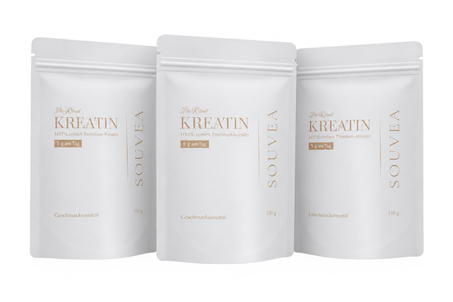 3x Souvea Kreatin, 3x 150g