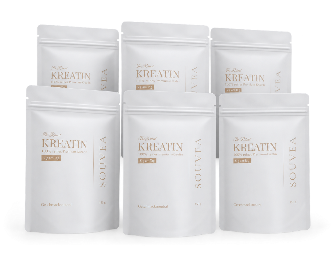 6x Souvea Kreatin, 6x 150g